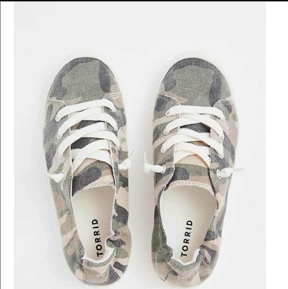 Torrid camo sneakers